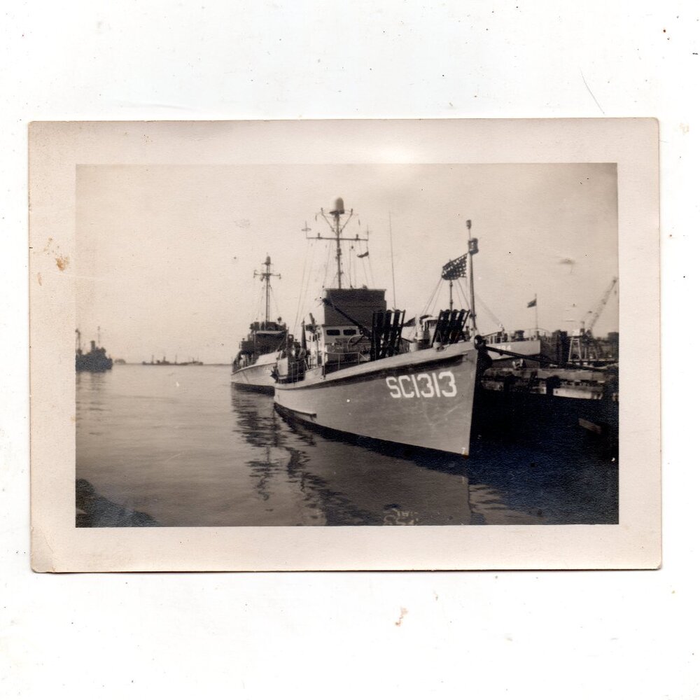 Authentic Contemporary World War II Photo of Sub Chaser SC1313